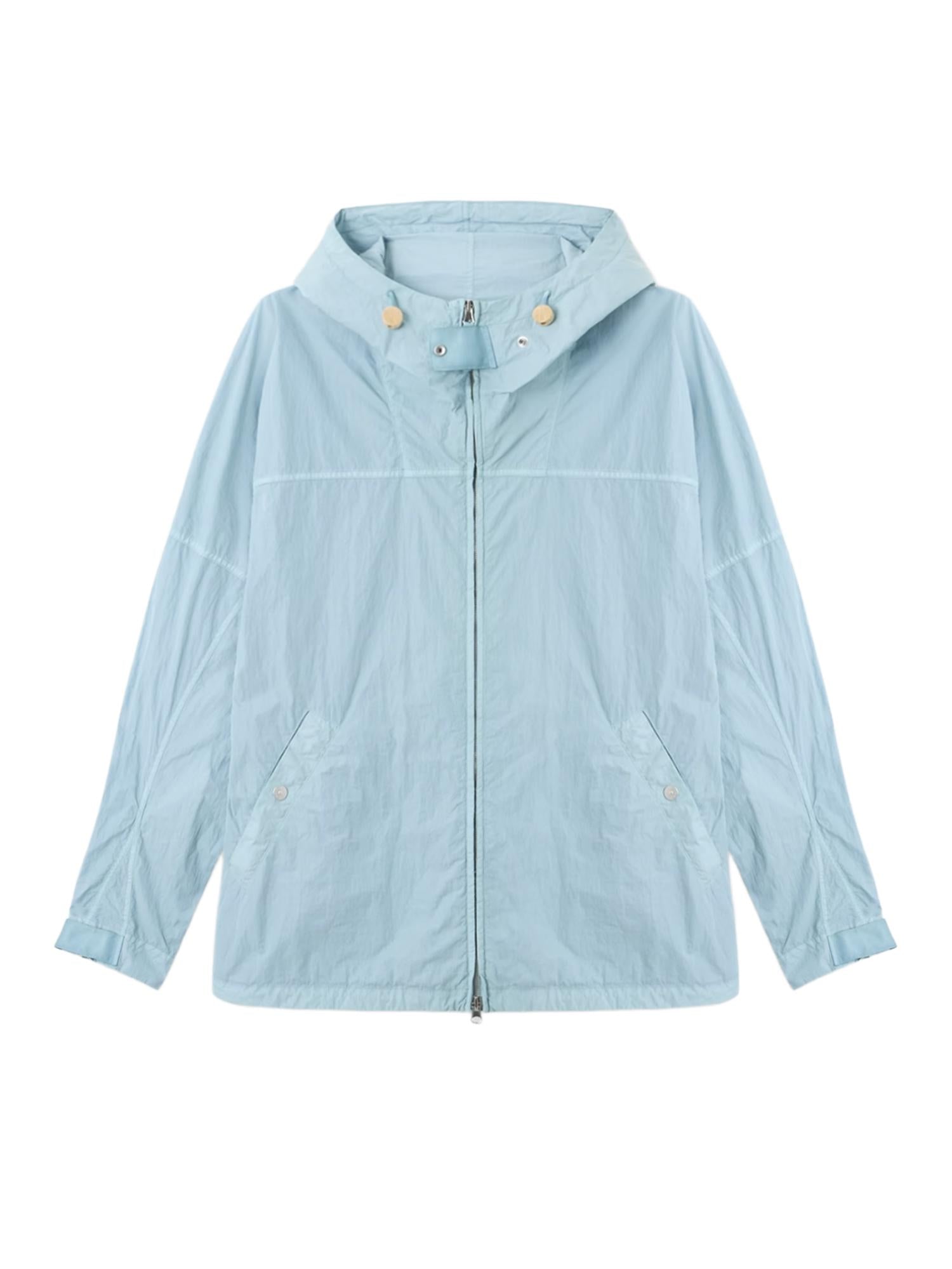 Giacca con cappuccio in nylon L1S154100073 S0X29V004A STONE ISLAND 