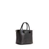 Mini bag in pelle con logo 73BP9VT02 LOLLI POPPOP BLACK V° 73 