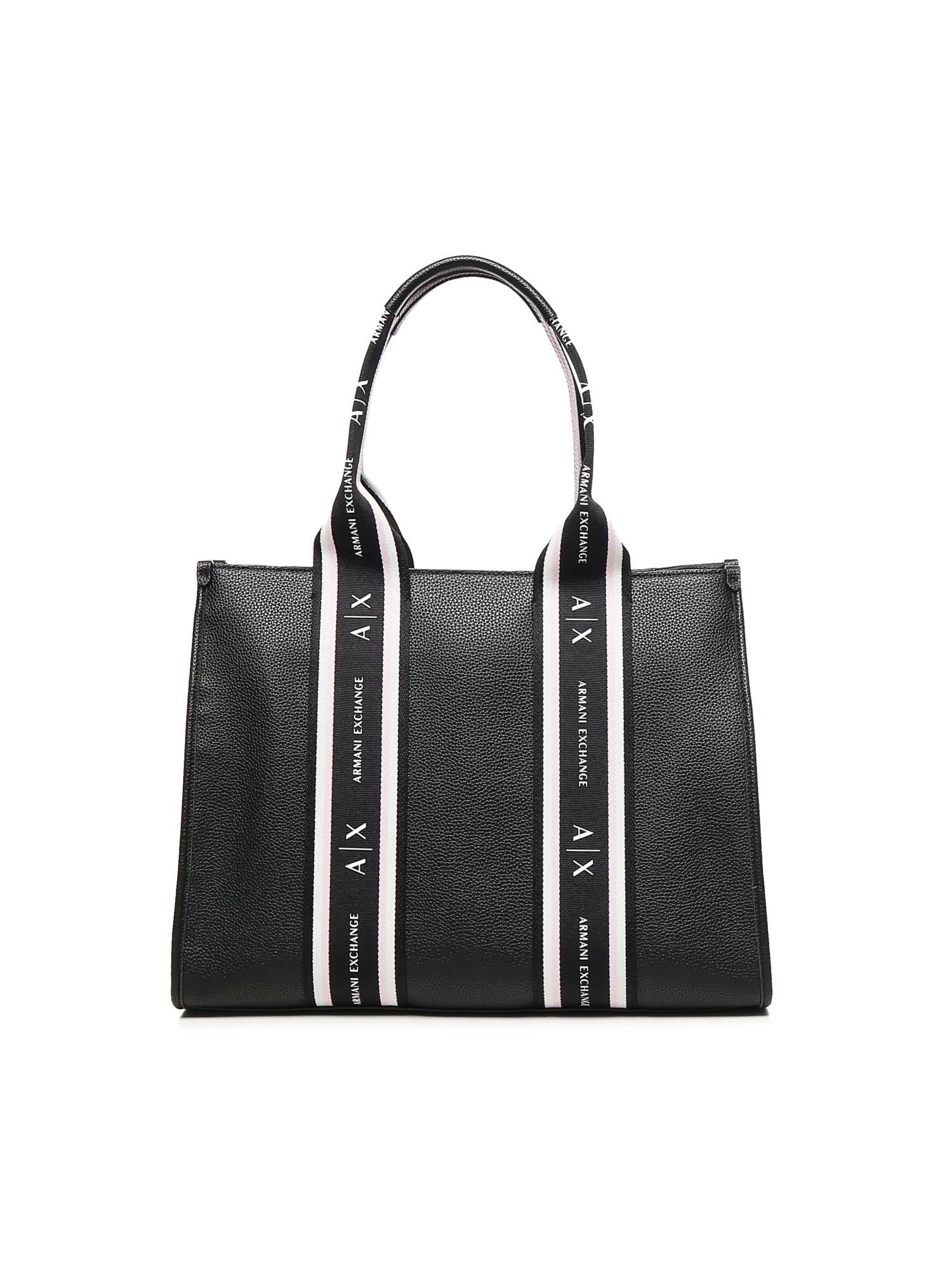 Tote bag con bande a contrasto XW000934 AF13685MC056 ARMANI EXCHANGE 