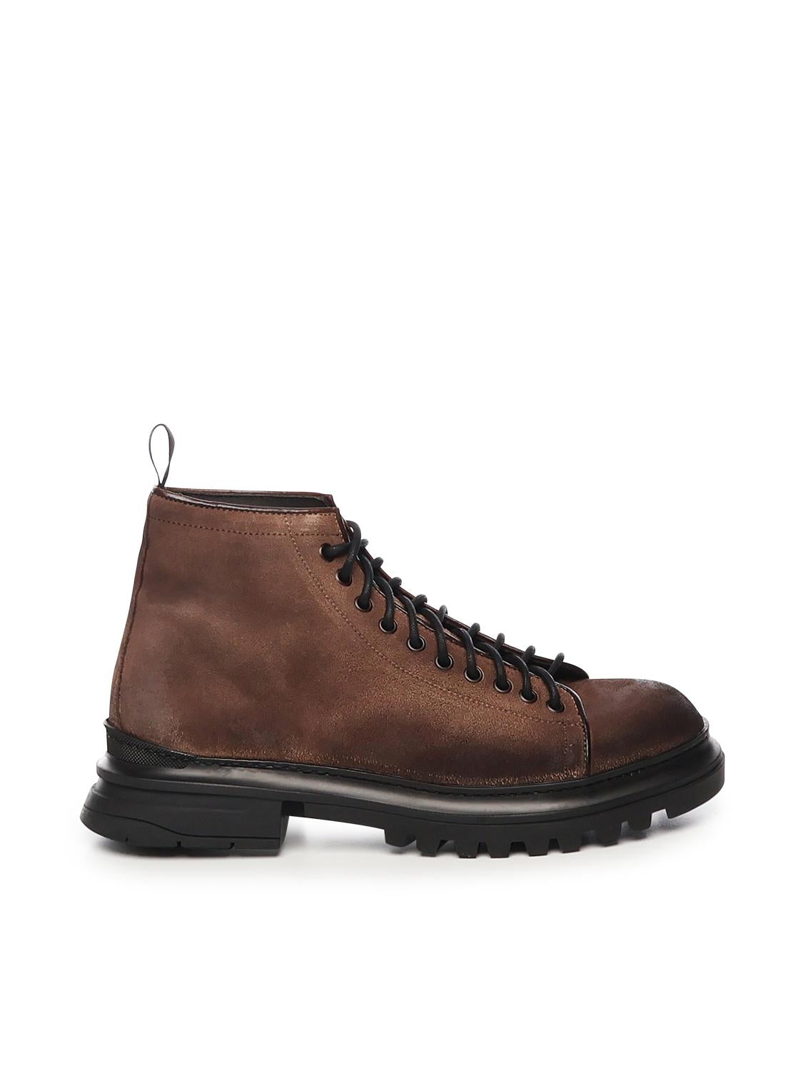 Scarpe Ronnie in camoscio RONNIE CAMOSCIOTABACCO GIULIANO GALIANO 