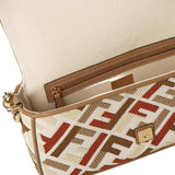 Borsa Baguette in canvas FF Jacquard 8BR600 AYDFF1TVK FENDI 