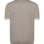 T-shirt in lino e cotone NMMC1522420WYK 09I1 FAY 