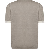 T-shirt in lino e cotone NMMC1522420WYK 09I1 FAY 