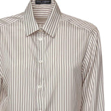 Camicia in seta stampa rigata F5K30T FB1BVS8051 DOLCE & GABBANA 