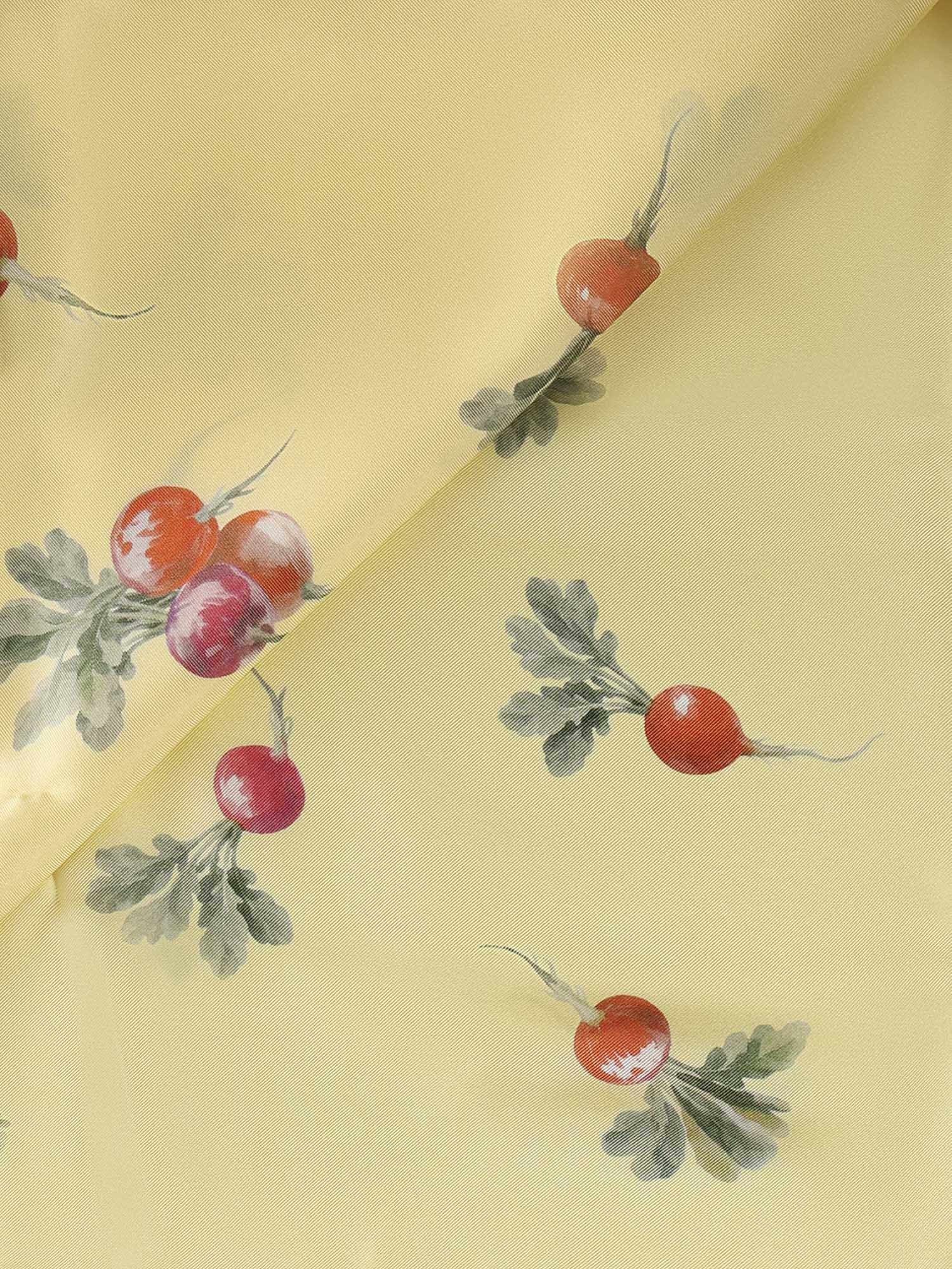 Foulard 'Le Foulard Raddish' in seta con stampa ACU00821AW00263 2GL JACQUEMUS 