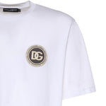 T-shirt in cotone con logo G8PN9Z G7PZFW0800 DOLCE & GABBANA 