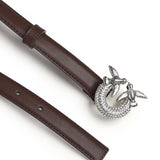 Cintura in pelle con logo 105876 A0F1LA7N PINKO 