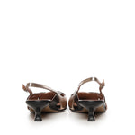 Slingback Caroline Rio Nature in pelle A57129 NERO QUARZO CARMENS 