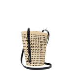 Borsa Braid in palma Iraca e pelle di vitello C630IMBX01 2165 LOEWE 