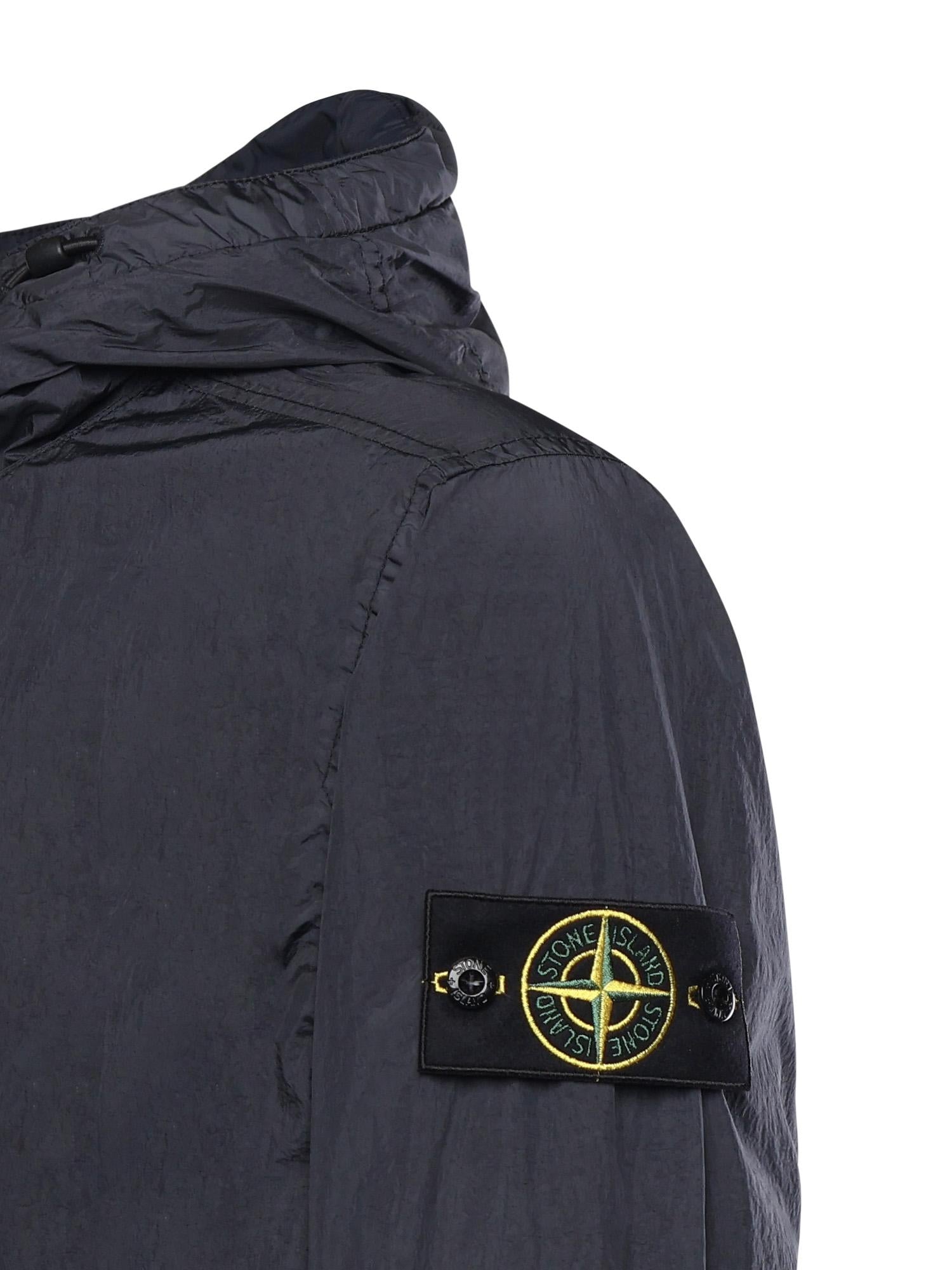 Giacca in reps di nylon con logo L1S154100001 S0A23V0020 STONE ISLAND 