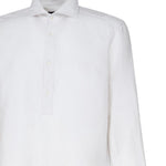 Polo camicia con collo francese NCMA148263L VVRB001 FAY 