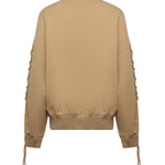 Maglia con lacci in cotone 115468 654 ROTATE 