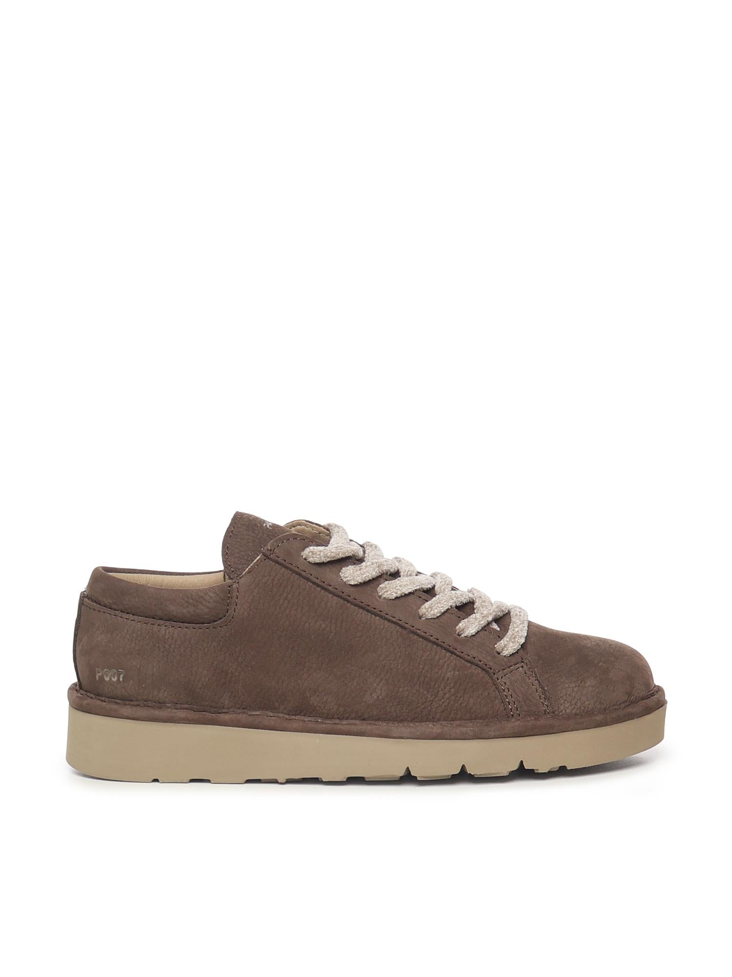 Scarpe stringate in nabuk P007M001 0179D007P007 PANCHIC 