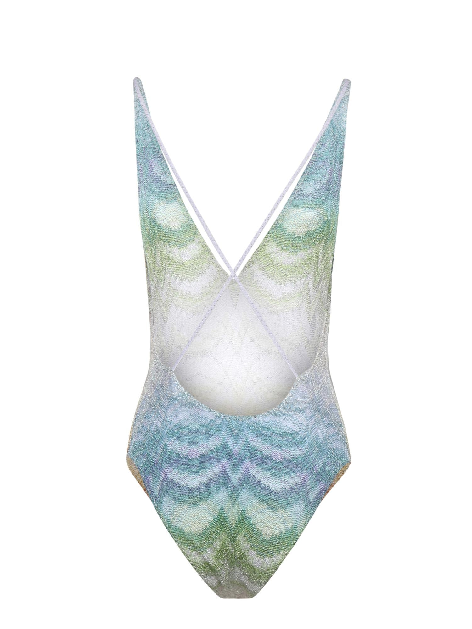 Costume intero in viscosa lamé MC22SP03 BR014HSM9X1 MISSONI 