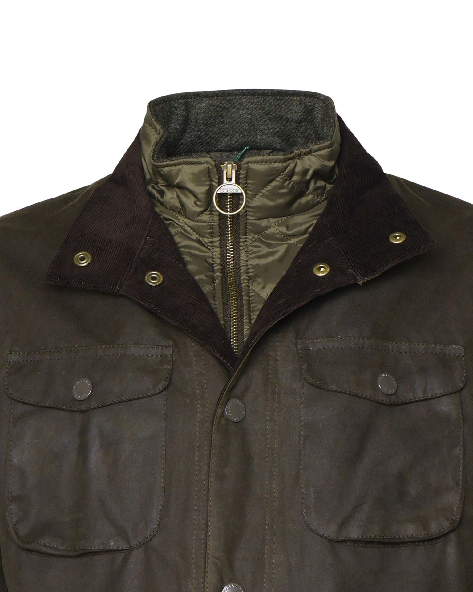 Giacca cerata Ogston<BR/> MWX0700 OL51 BARBOUR 