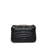 Borsa a tracolla piccola Love Bag Puff trapunta farfalla<BR/> 100039 A1EXZ99Q PINKO 