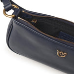 Borsa a tracolla Mini Half Moon Horizontal in pelle 105069 A0QOG08Q PINKO 