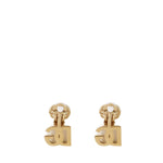 Orecchini con logo e perla WEO2N1 W1111ZOO00 DOLCE & GABBANA 