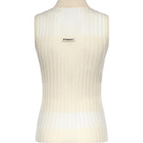 Canotta a polo in maglia a coste 106318 A34BC14 PINKO 