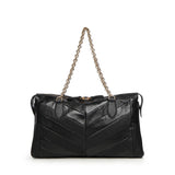 Borsa Panthea in nappa motivo chevron 7W0B0S70 UYF0NO VALENTINO GARAVANI 