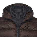 Piumino double front in popeline calandrato NAM32510620XMH S808 FAY 