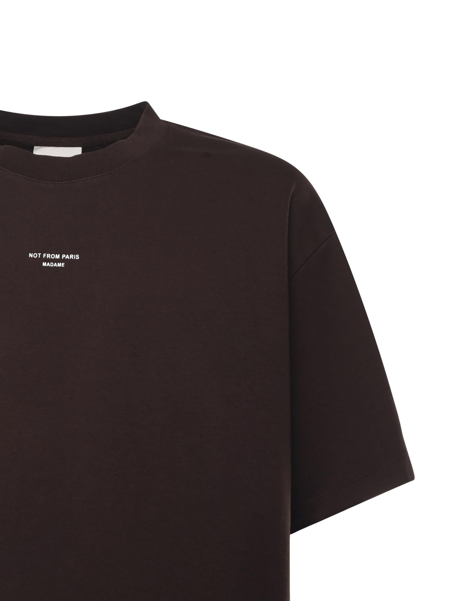 T-shirt "Le Slogan Classique" ITS202CO002 DBN Drôle de Monsieur 