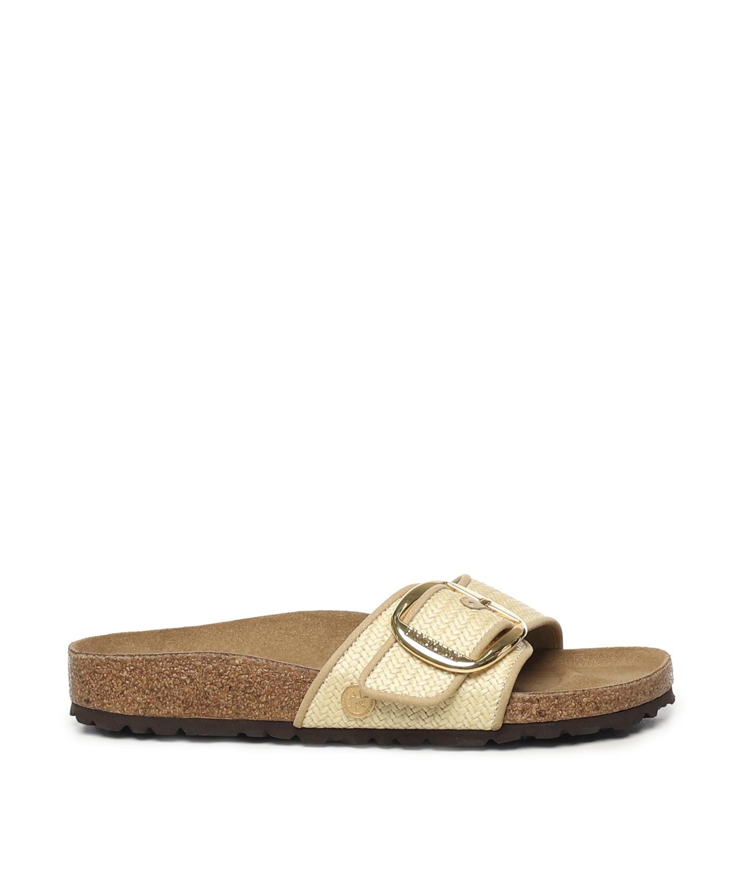 Sandali Madrid Big Buckle Raffia 1029035  BIRKENSTOCK 
