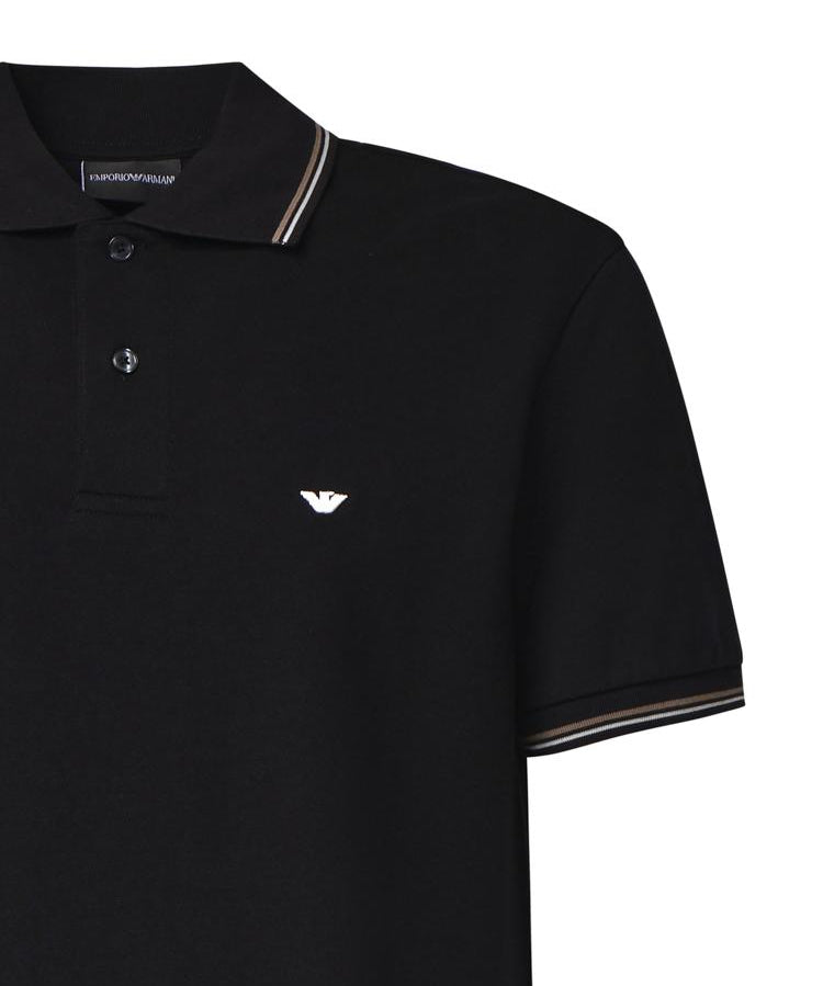 Polo in cotone con logo AF23090 EM004607UC001 EMPORIO ARMANI 