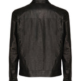 Giacca-camicia stampato pitone LONDON NSP GIULIANO GALIANO 