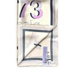 Foulard Alexandra con logo 73FD8Y801 ALEXANDRALILLA/MULTICOLOR V° 73 