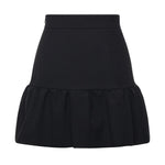 Minigonna con balza 105767 A2QVZ99 PINKO 