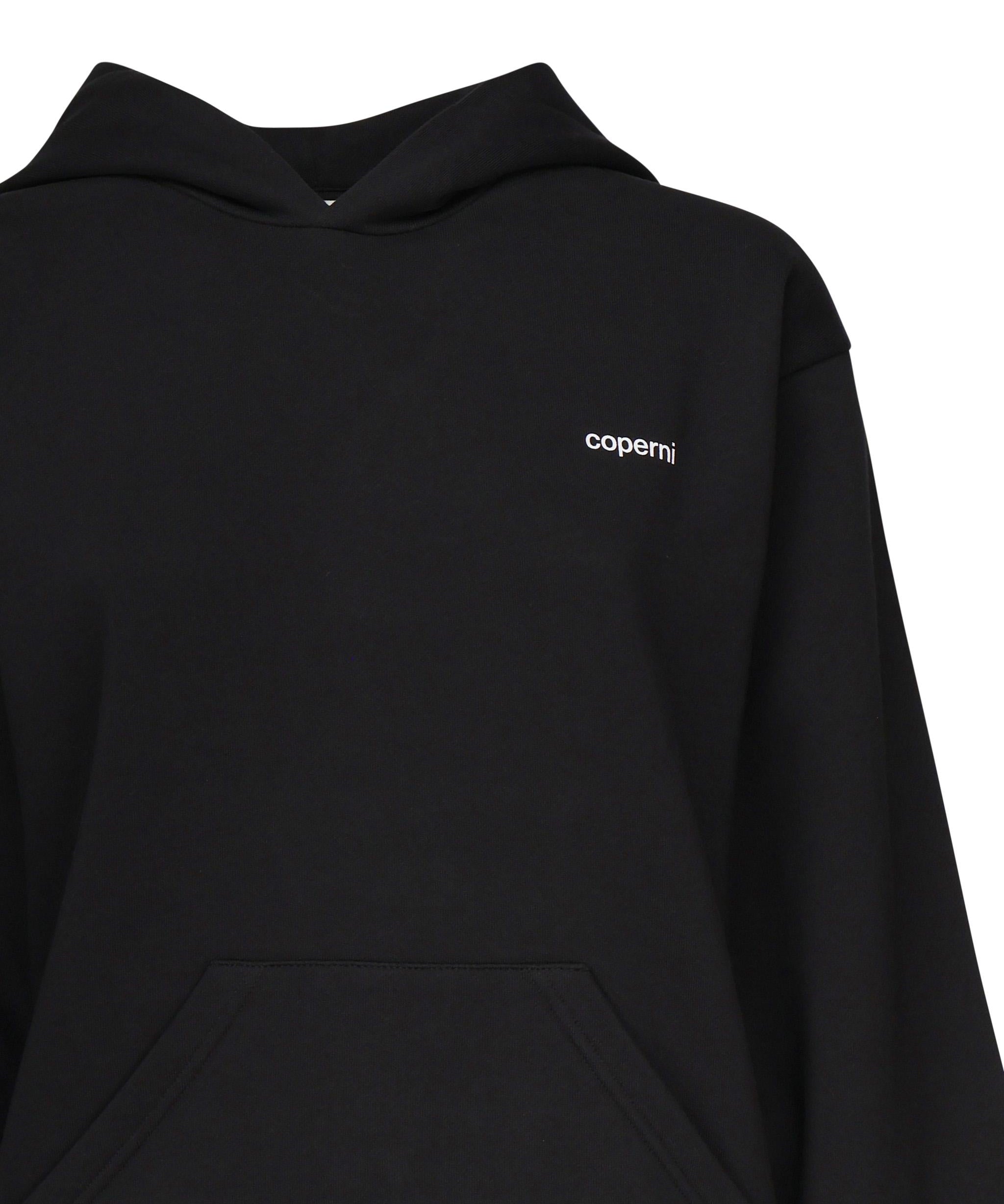 Hoodie in misto cotone COPJS15523 BLACK COPERNI 
