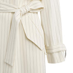 Trenchcoat in fresco di lana gessato DJ856 ES0080D001 DONDUP 