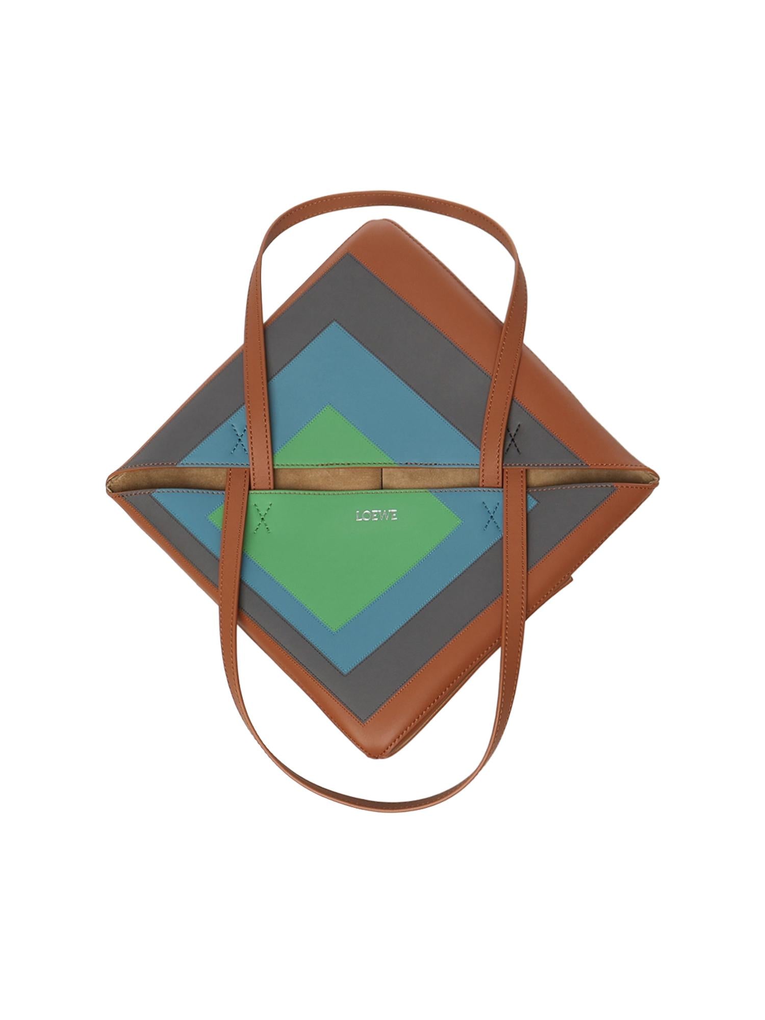 Borsa Puzzle Fold Tote media in nappa di vitello A779G50X96 143 LOEWE 