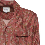 Camicia Floral Camp in misto viscosa<BR/> FOSS26SR01313 0842 FOUND 