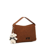 Borsa a spalla Isabella con charm 73BS9D001P ISABELLACUOIO V° 73 