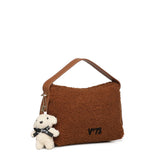 Borsa a spalla Isabella con charm 73BS9D001P ISABELLACUOIO V° 73 