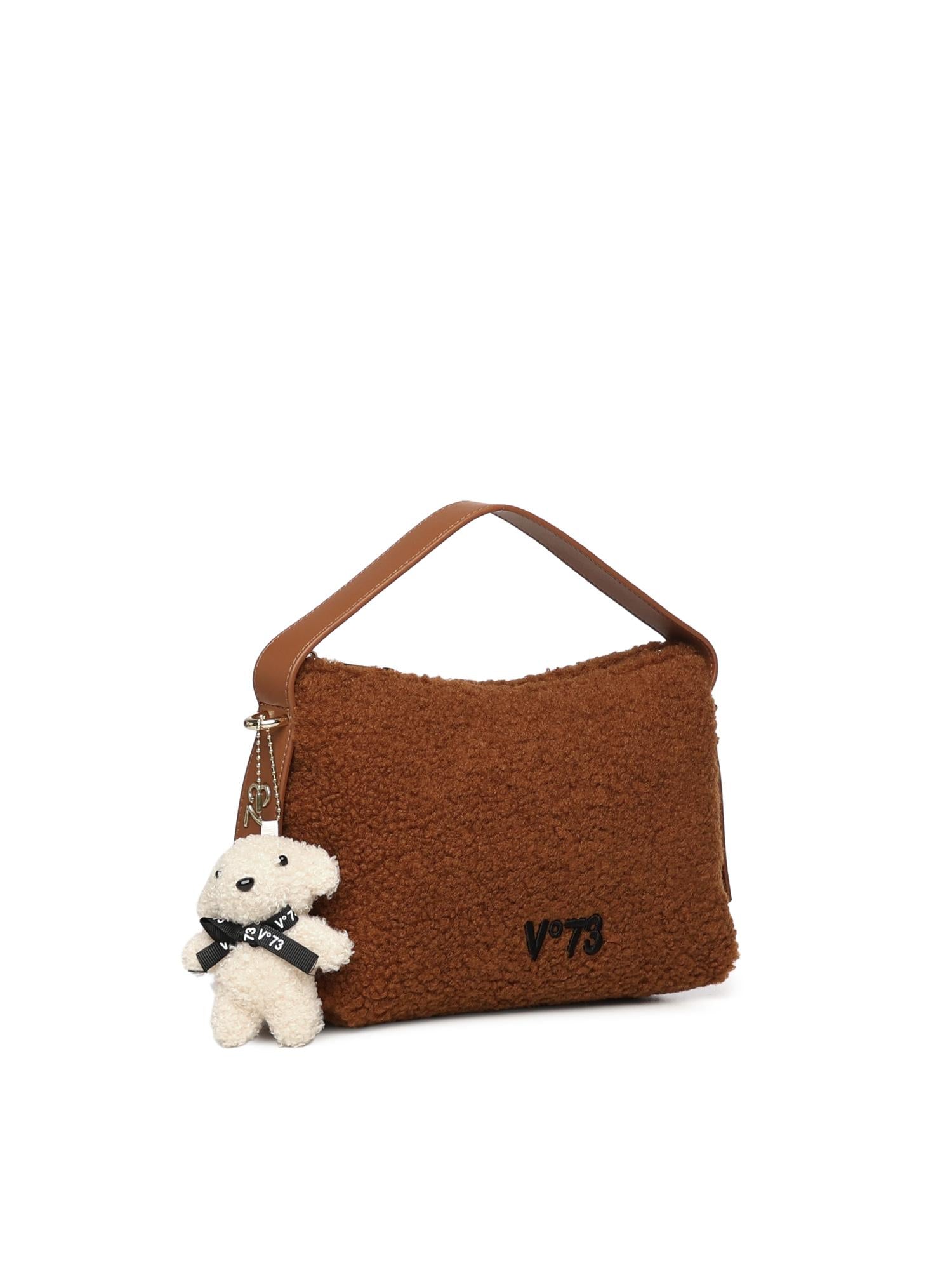 Borsa a spalla Isabella con charm 73BS9D001P ISABELLACUOIO V° 73 