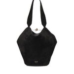 Borsa Lotus Mini in cavallino e suede H2056 1002294 KHAITE 