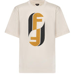 T-shirt in cotone FY0936 AOZ4F1J7C FENDI 