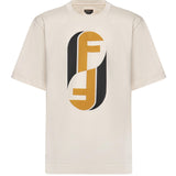 T-shirt in cotone FY0936 AOZ4F1J7C FENDI 