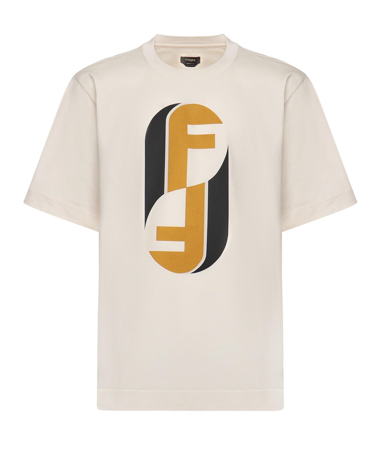 T-shirt in cotone FY0936 AOZ4F1J7C FENDI 