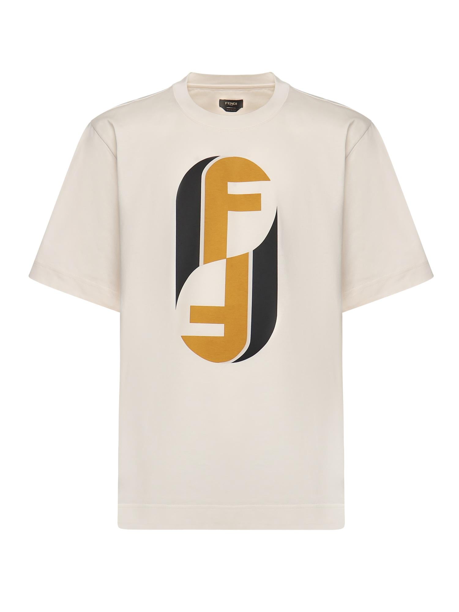 T-shirt in cotone FY0936 AOZ4F1J7C FENDI 