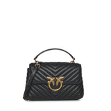 Borsa piccola a mano Lady Love Bag Puff Chevron 100044 A0GKZ99Q PINKO 