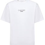 T-shirt con stampa logo LV04RC851G YAA CALVIN KLEIN 