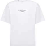 T-shirt con stampa logo LV04RC851G YAA CALVIN KLEIN 