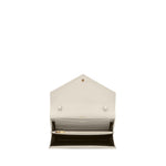 Pochette con catena Cassandre in pelle grain de poudre 377828 BOW019207 SAINT LAURENT 