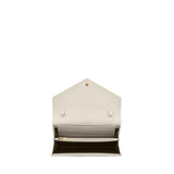 Pochette con catena Cassandre in pelle grain de poudre 377828 BOW019207 SAINT LAURENT 