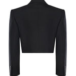 Giacca Spencer corta a righe CH26SVE76065 001 CHLOÉ 
