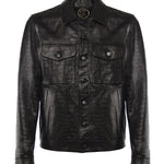 Giubbotto Julius in pelle JULIUS CAESAR COCCONERO GIULIANO GALIANO 